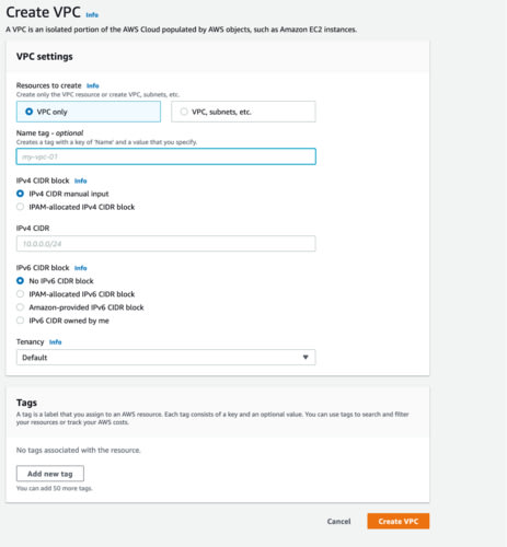 redshift vpc: Prerequisites of creating redshift vpc 5